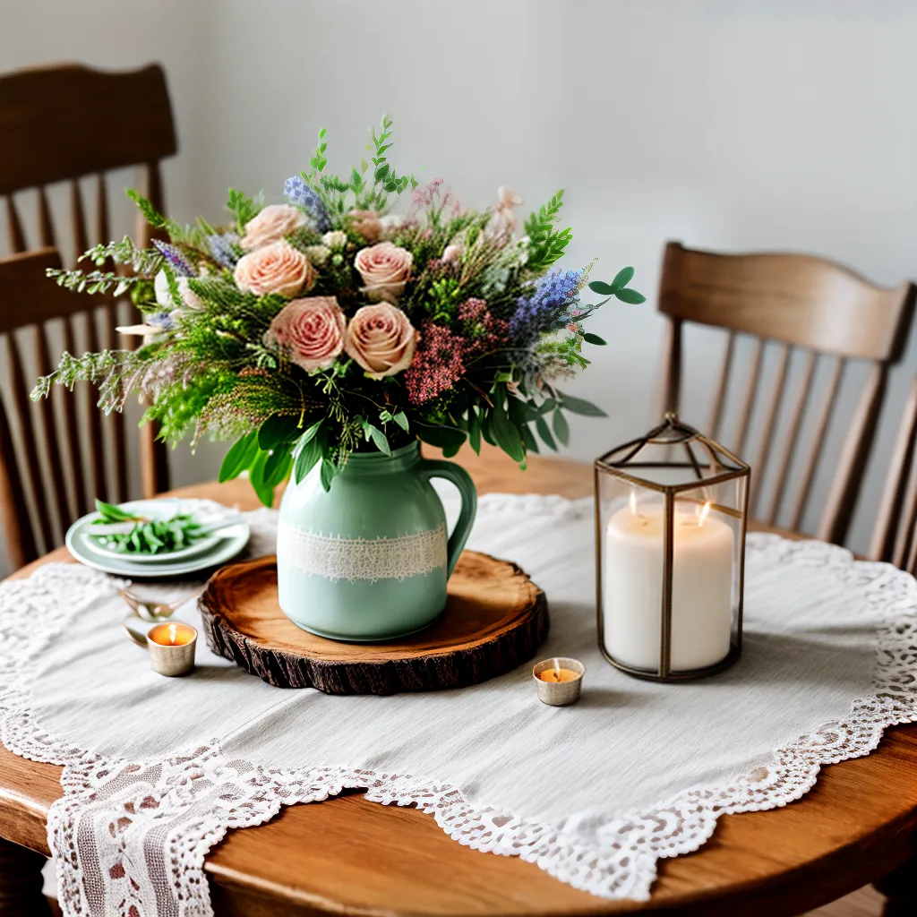 mesa rustica lace flores candlelight mesa rustica lace flores candlelight