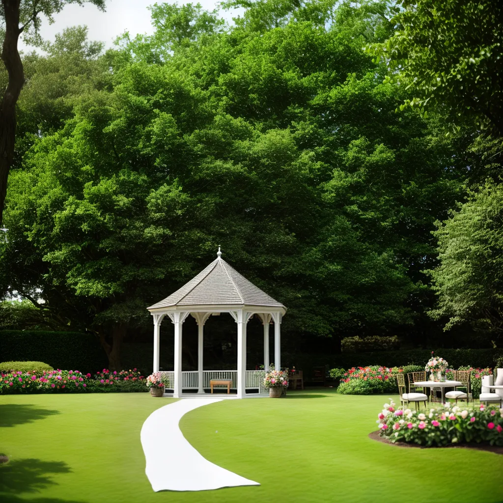 casamento jardim ingles gazebo flores
