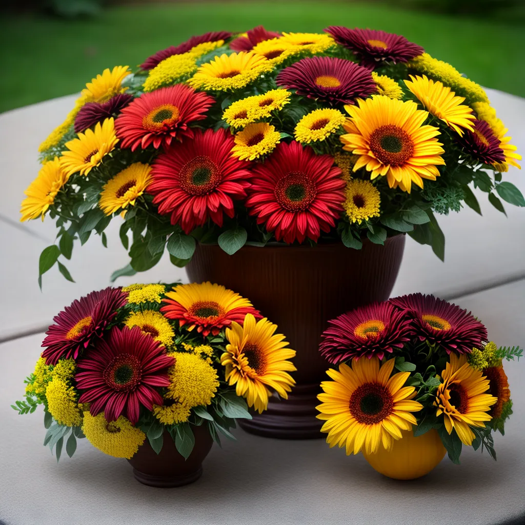 buque flores outono casamento romantico