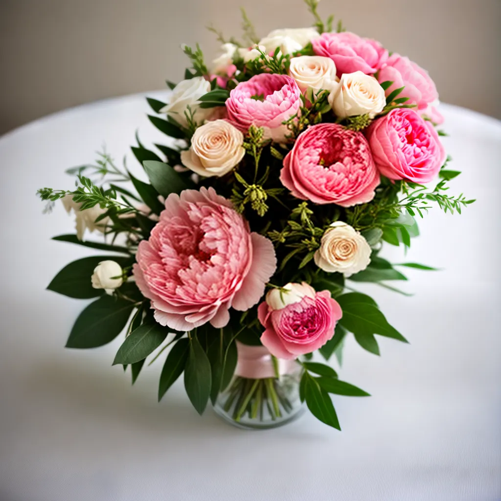 buque peonias rosas lavanda casamento