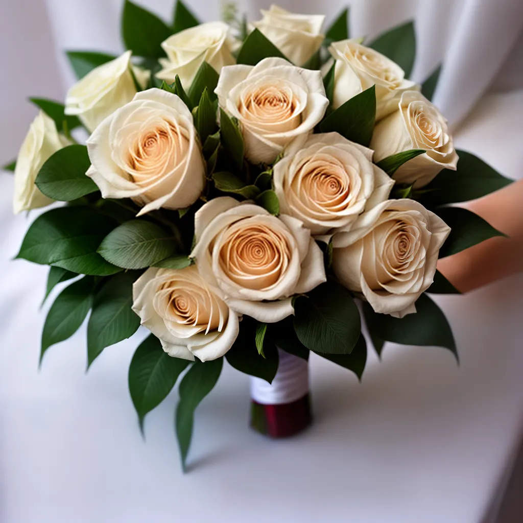 noiva rosas brancas casamento