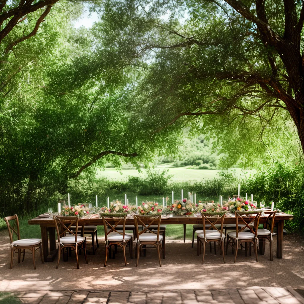casamento boho flores selvagens mesa 1