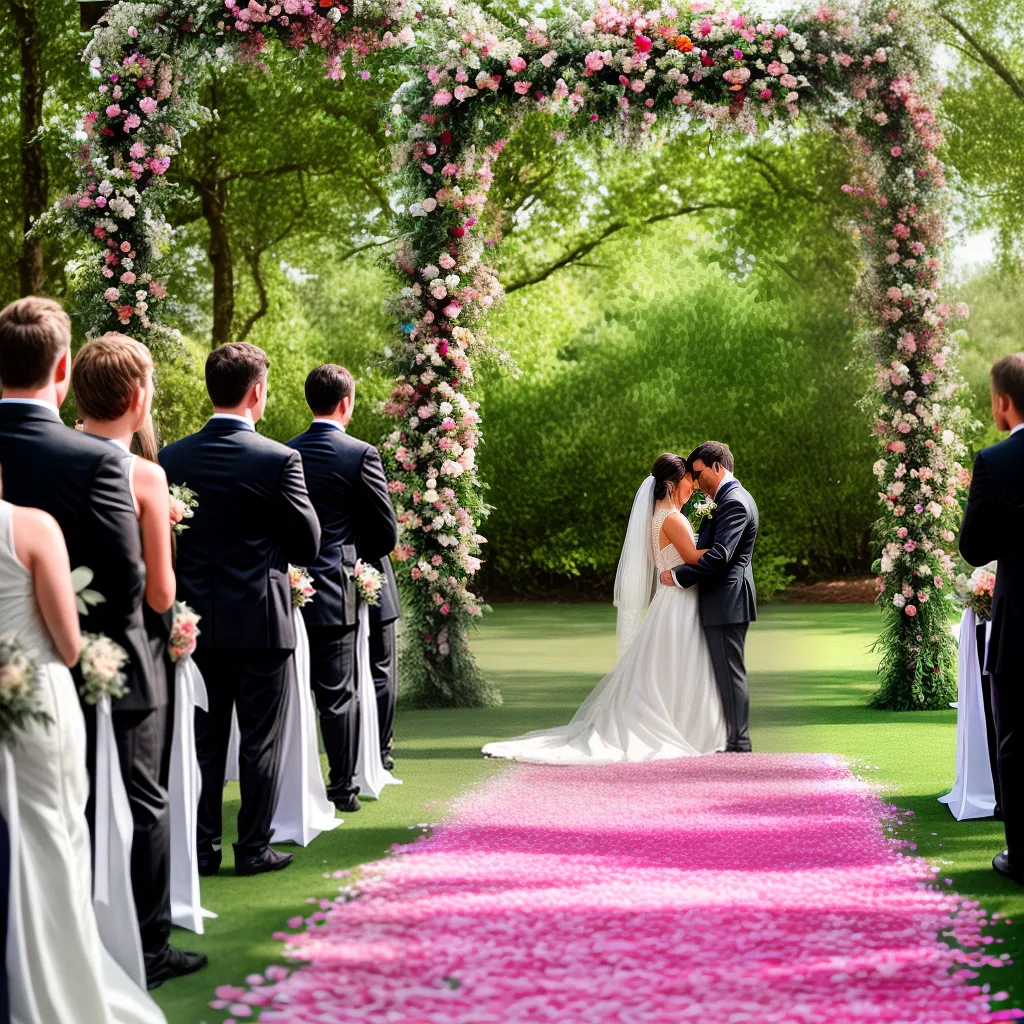 casamento flores cerimonia arco altar