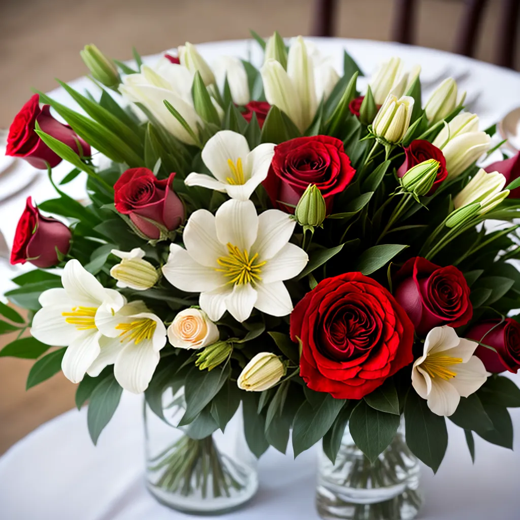 flores sorte casamento rosas lirios