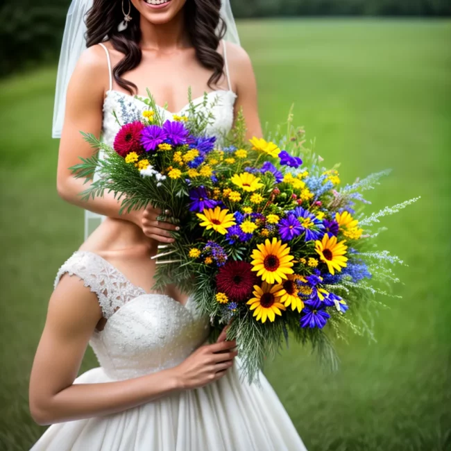 buque flores selvagens casamento rustico