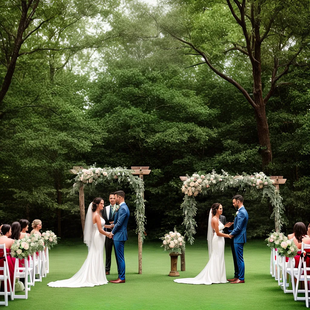 casamento ar livre arco flores pastel