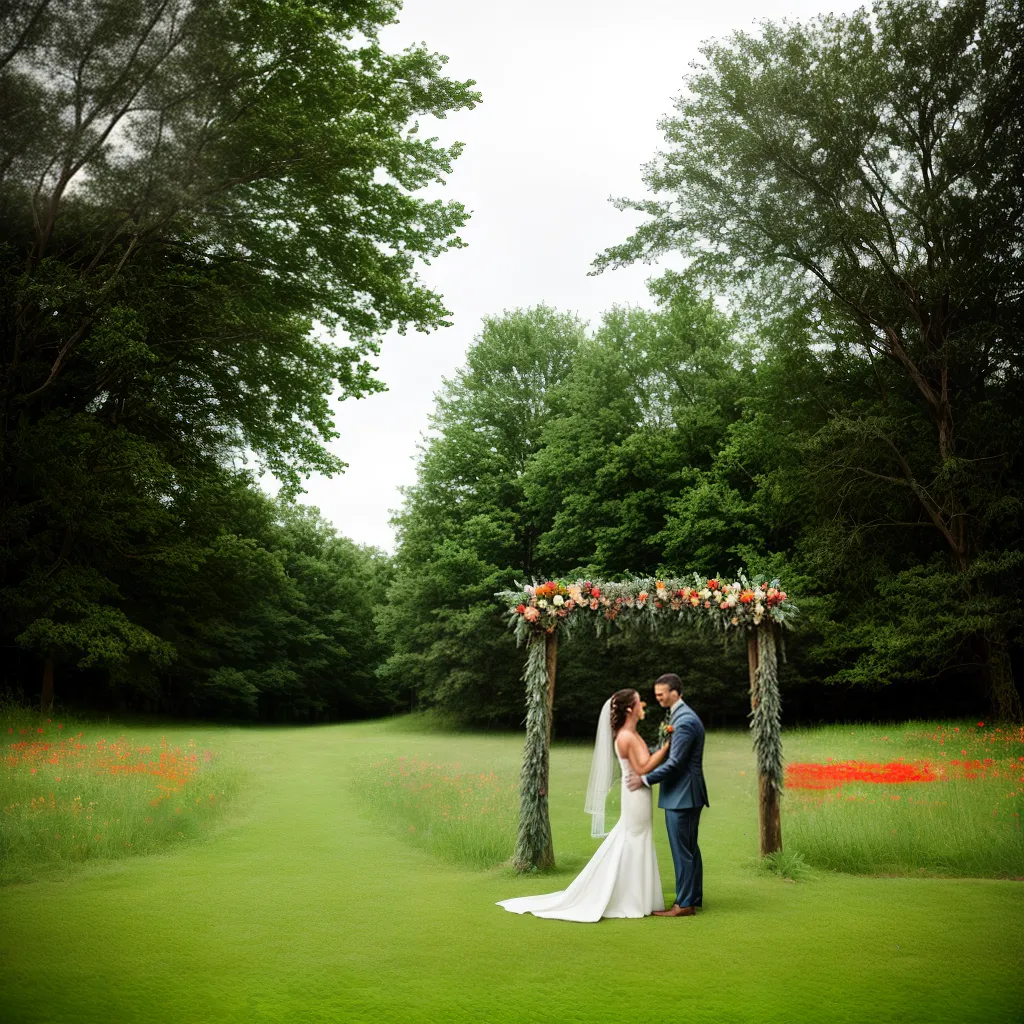 casamento campo natureza arco flores