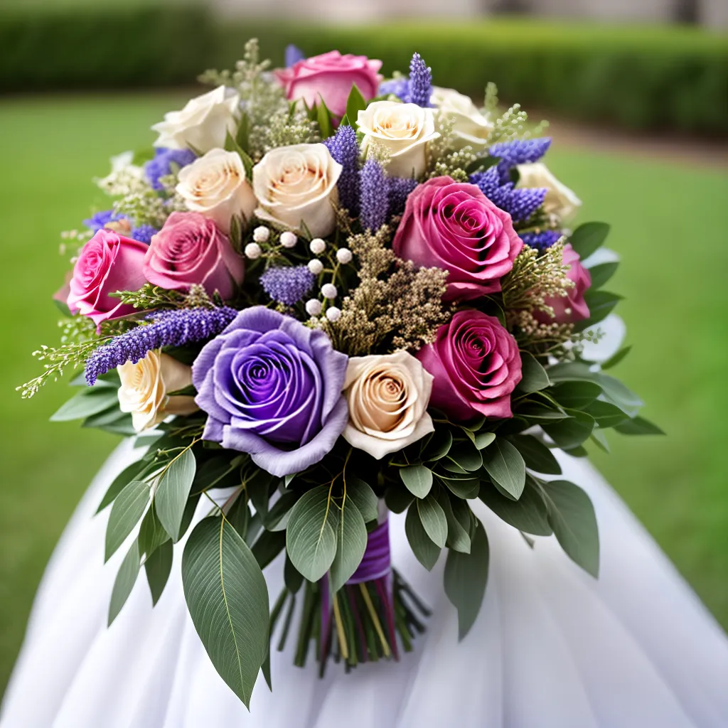 buque aromatico casamento lavanda rosas jasmim
