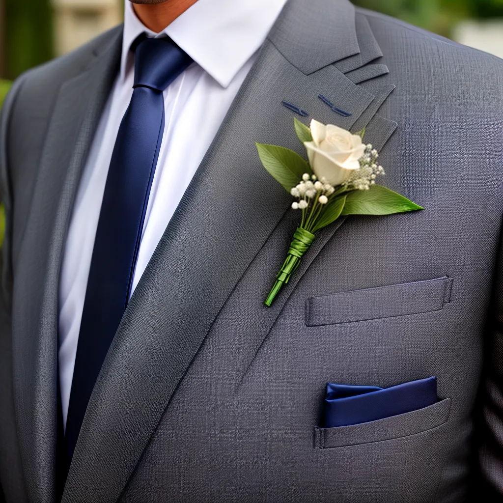 boutonniere rosas brancas noivo