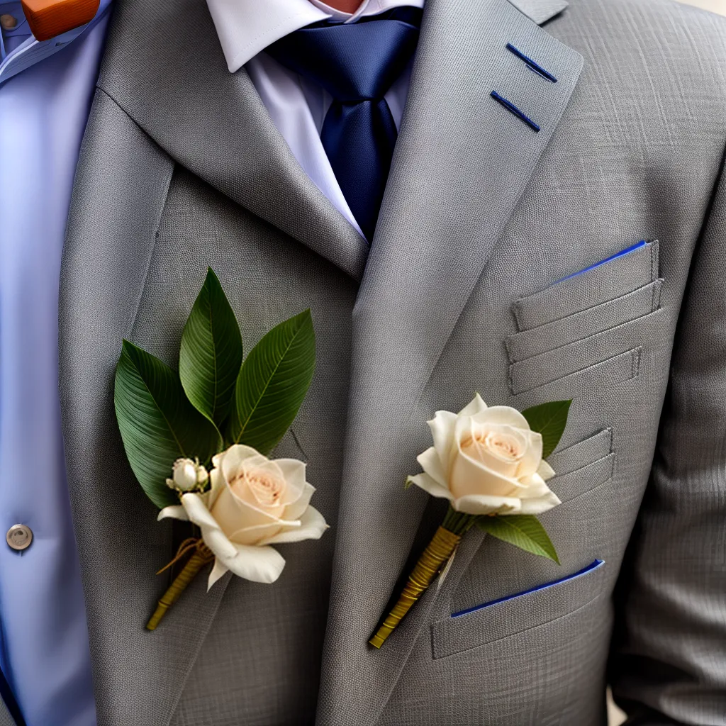 boutonniere rosas brancas casamento