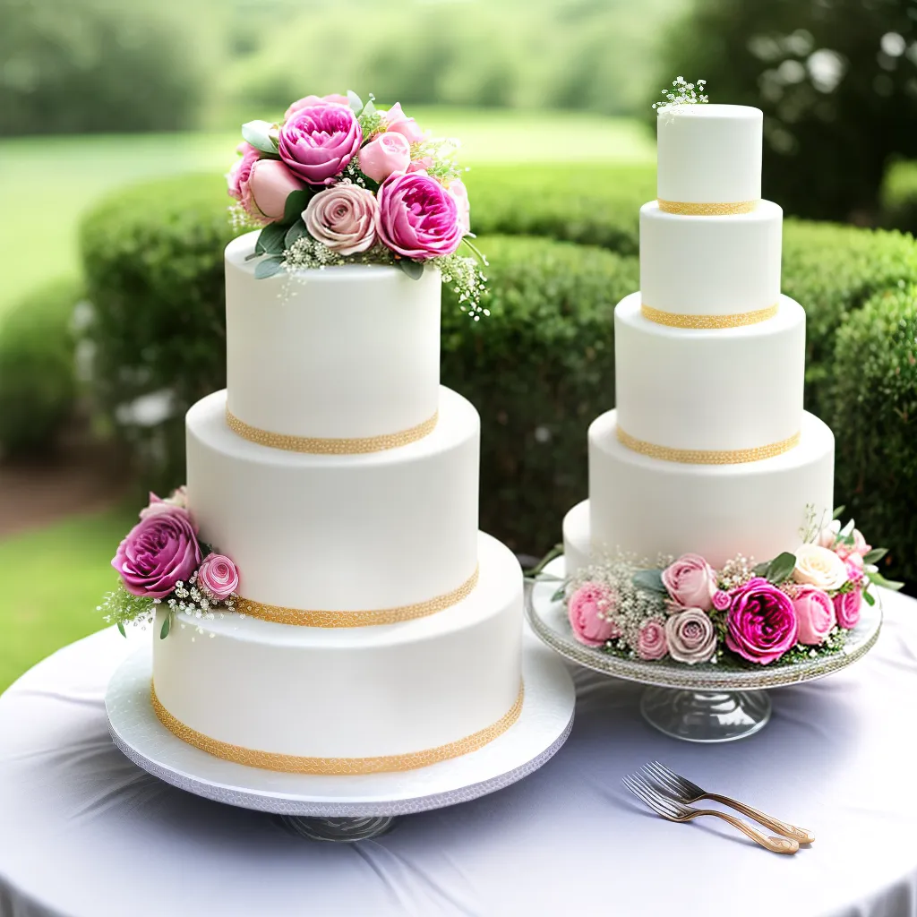 bolo casamento tres andares flores romantico
