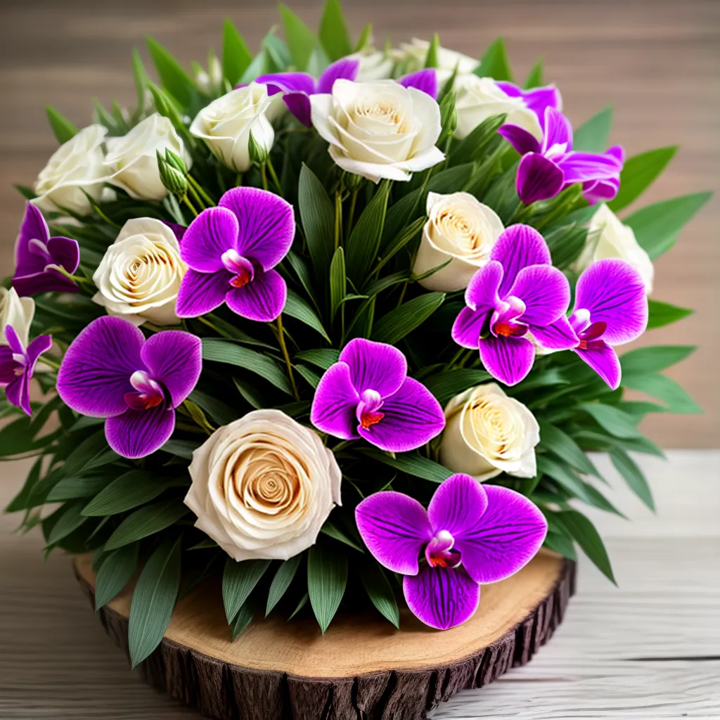 bouquet flores madeira rustico casamento
