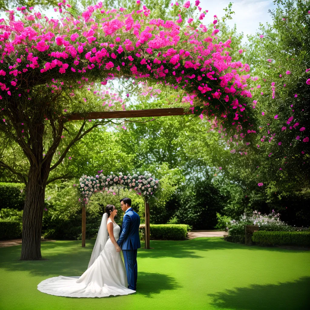 casamento ar livre flores suspensas