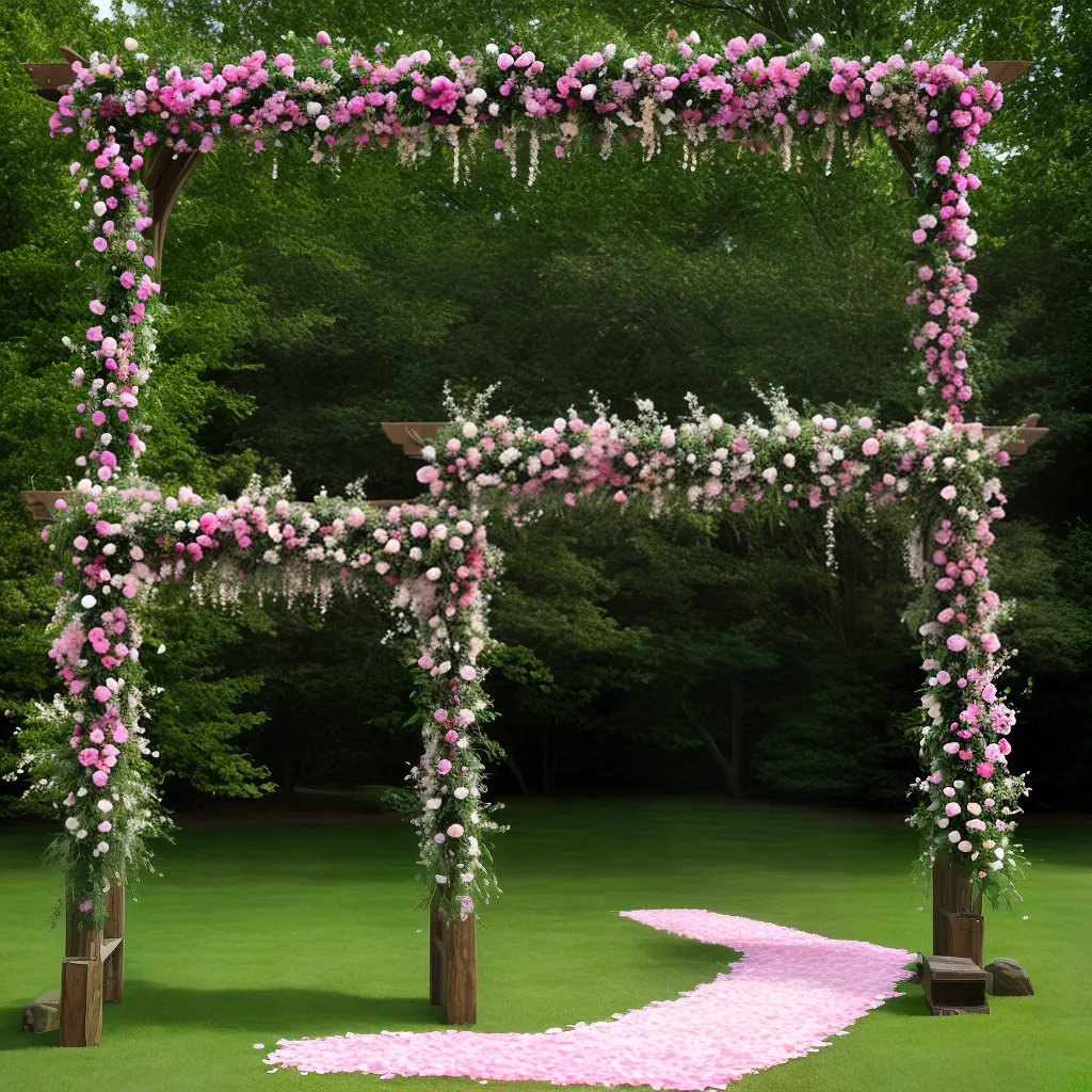 casamento ao ar livre flores penduradas