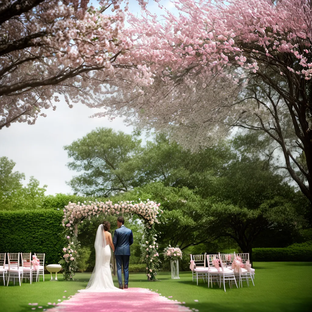 casamento ao ar livre canopy flores