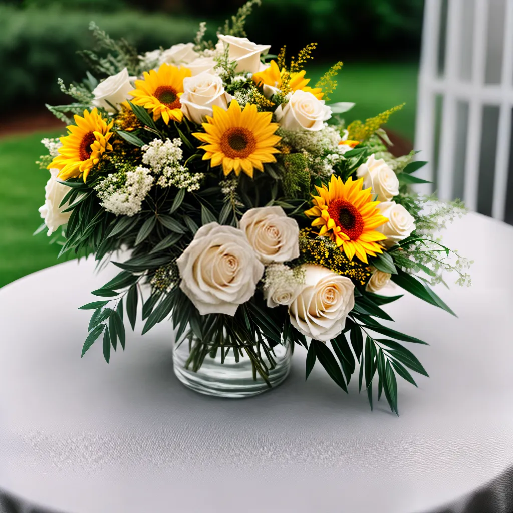 arranjo floral casamento rosas sol vibrante arranjo floral casamento rosas sol vibrante