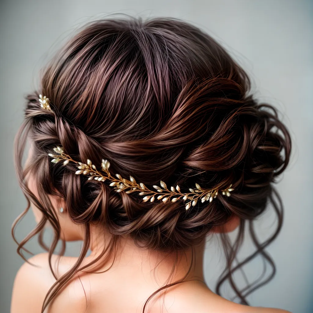 noiva cabelo coroa floral