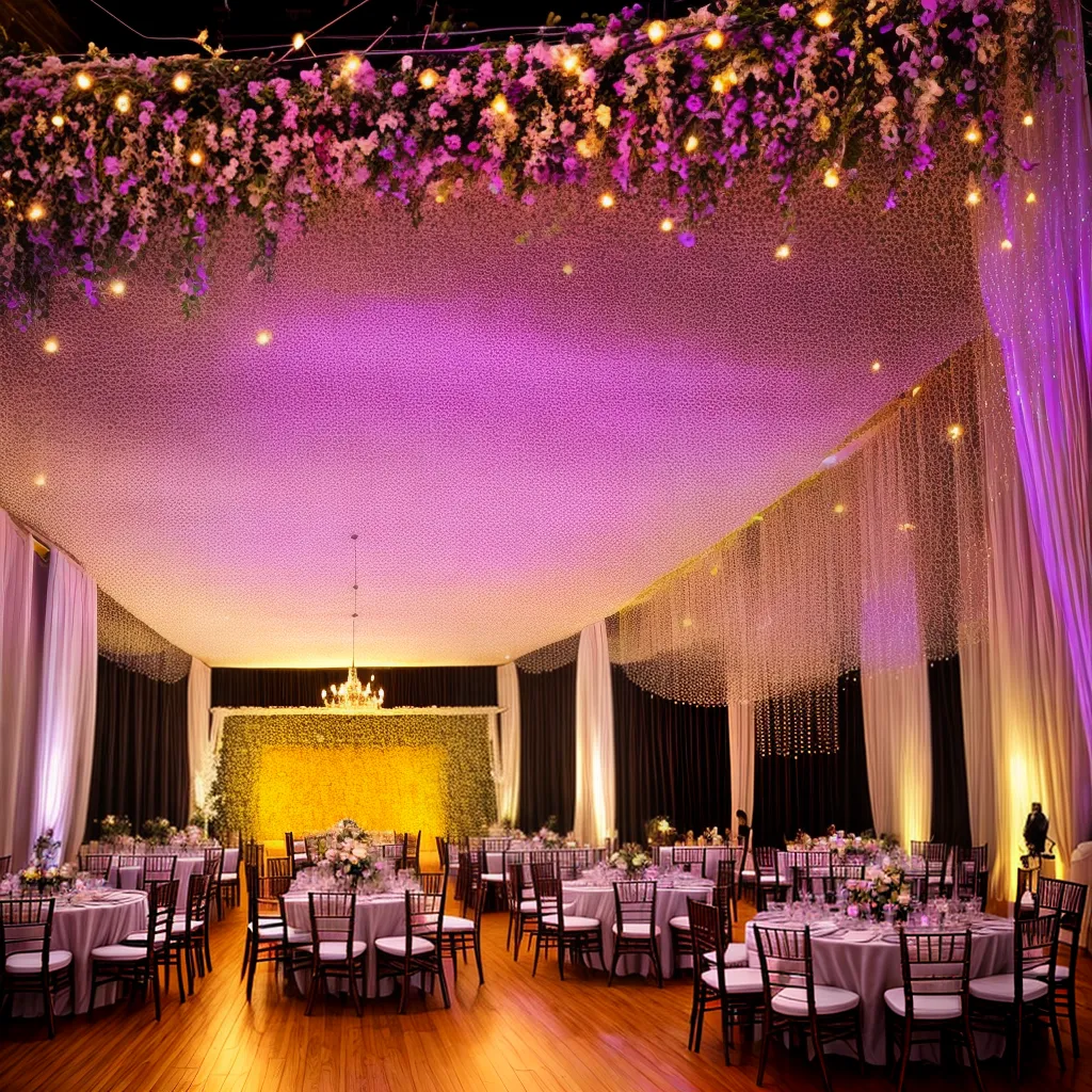 casamento decoracao flores luzes magia