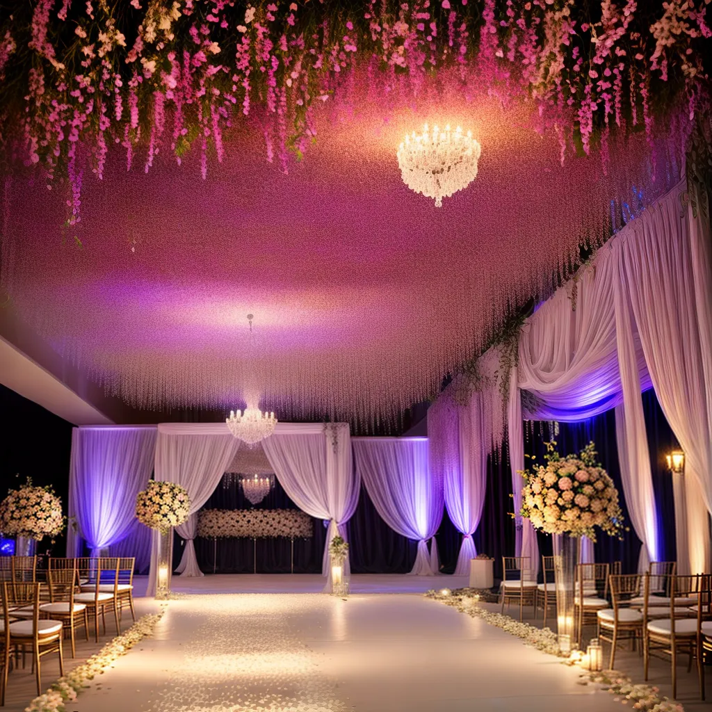 casamento decoracao flores luzes magico 1