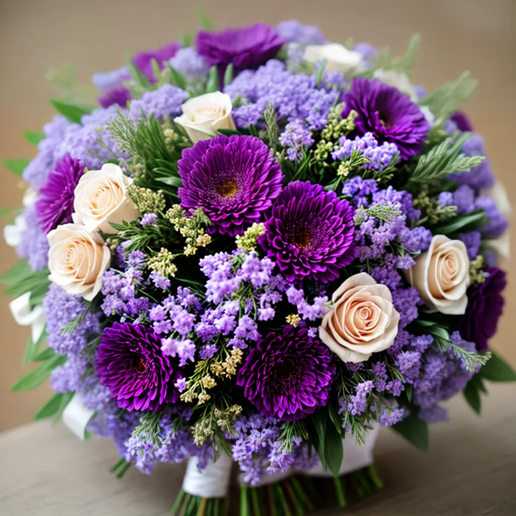 bouquet noiva lavanda romantico 2