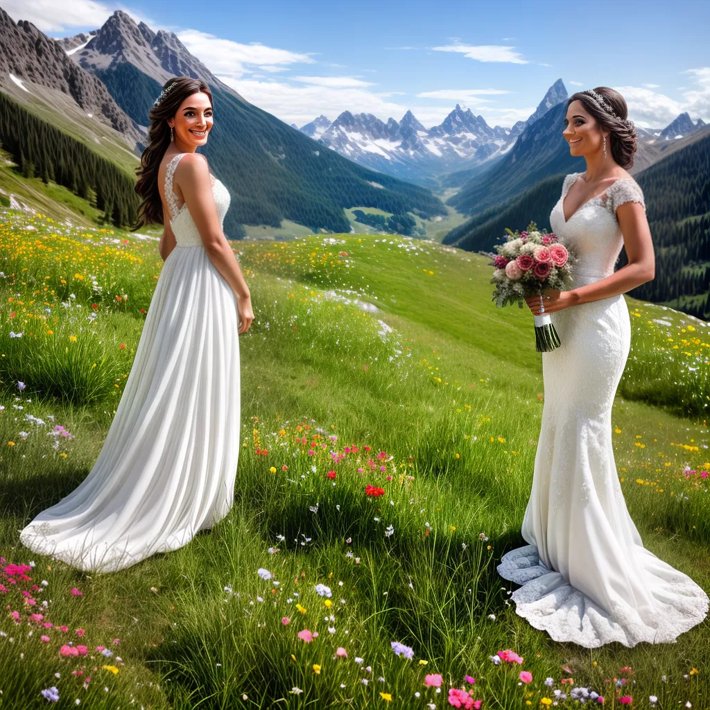 casamento montanha noiva flores alpinas