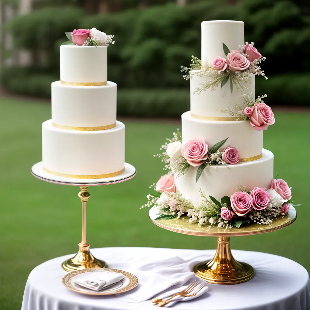 bolo casamento tres andares flores acucar 5