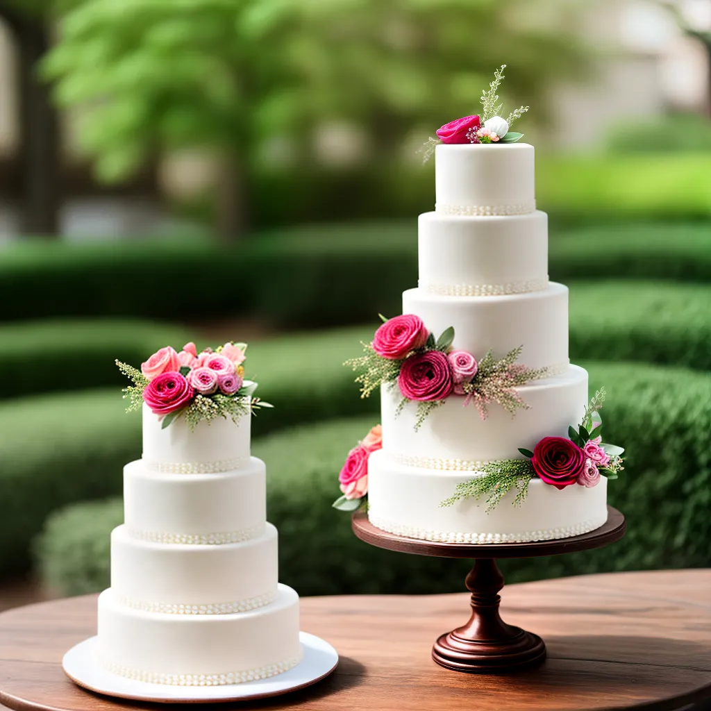 bolo casamento flores elegante romantico