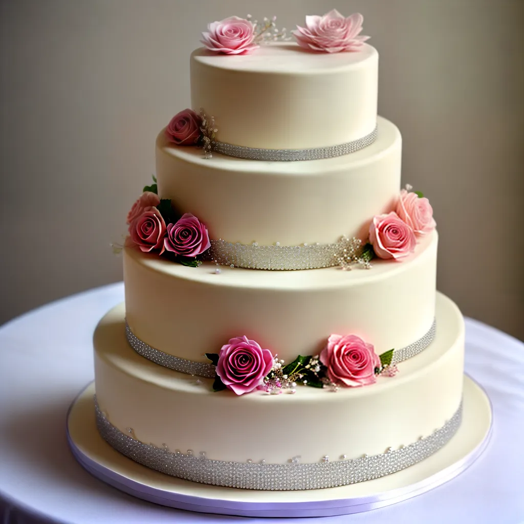 bolo casamento flores pastel