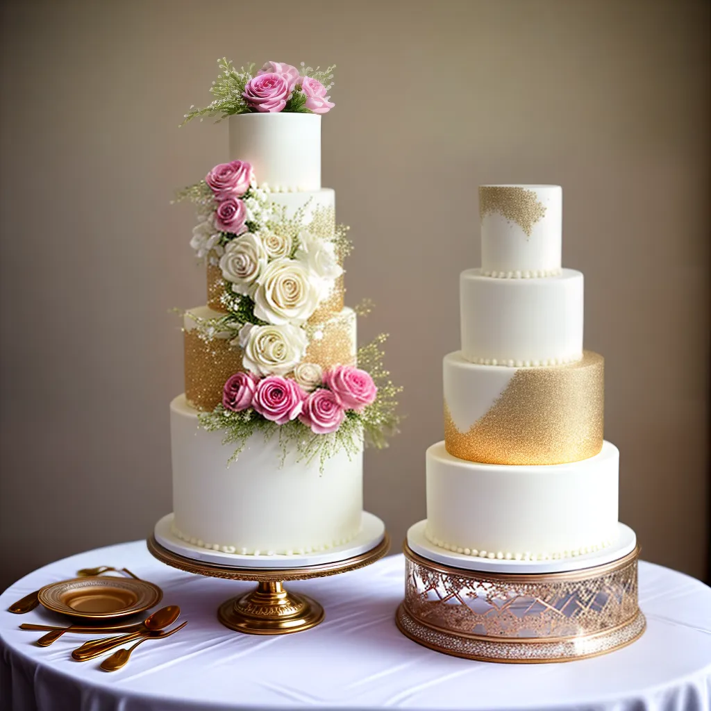 bolo casamento flores acucar elegante 1