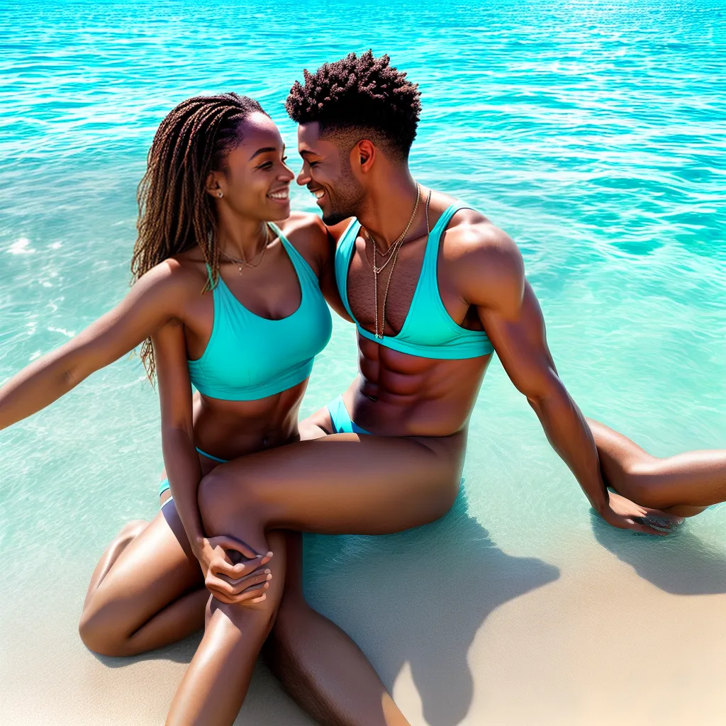 casal praia romantico por do sol 4