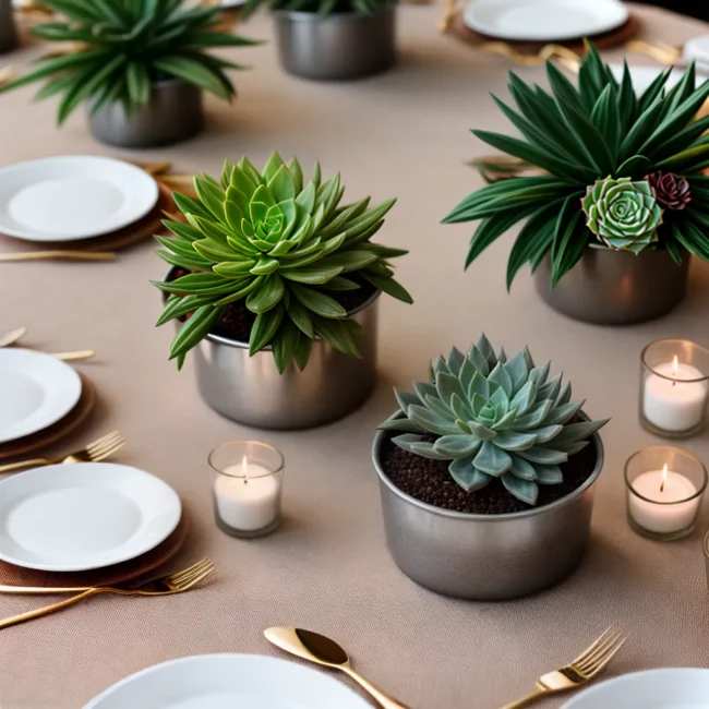 lembrancinhas casamento 2023 suculentas velas