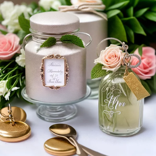 mesa casamento favores personalizados 2