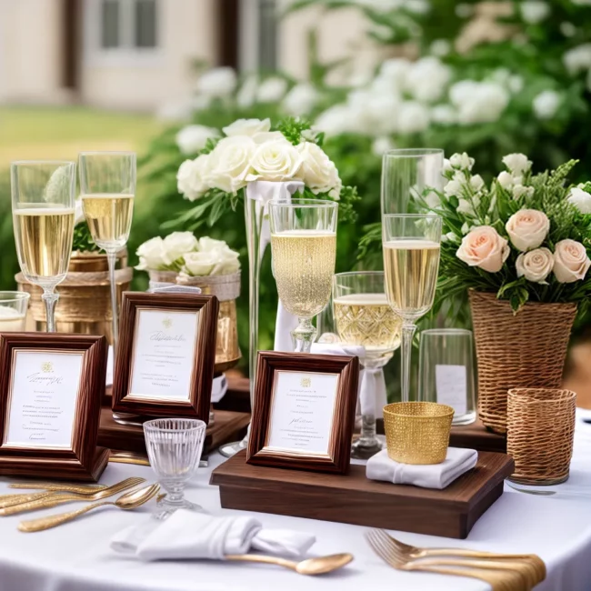 mesa casamento favores personalizados 5