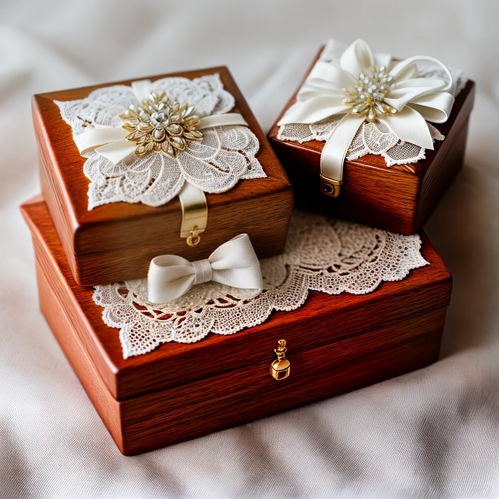 caixa madeira gravada porcelana casamento