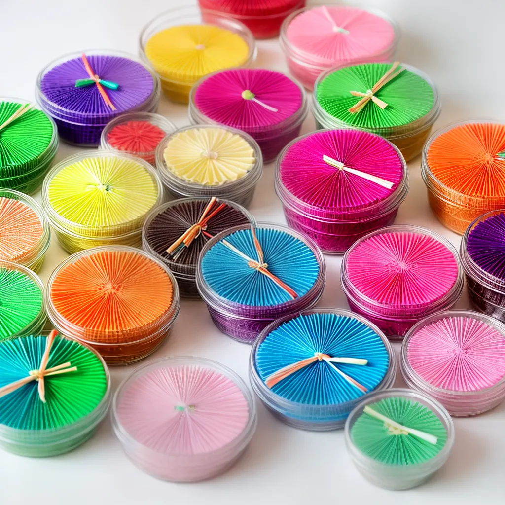 ideias coloridas lembrancinhas casamento 2