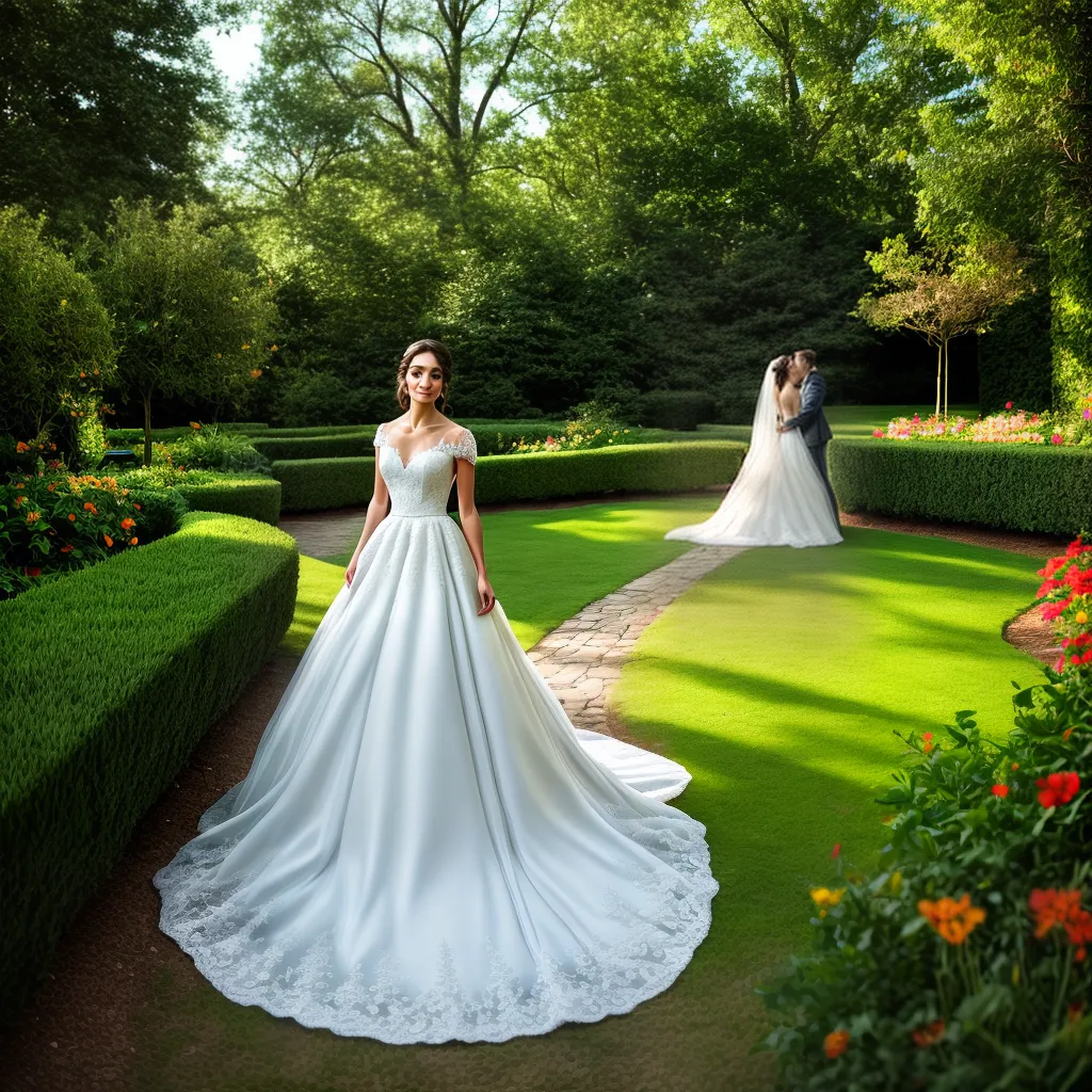 noiva jardim vestido casamento 2023 1