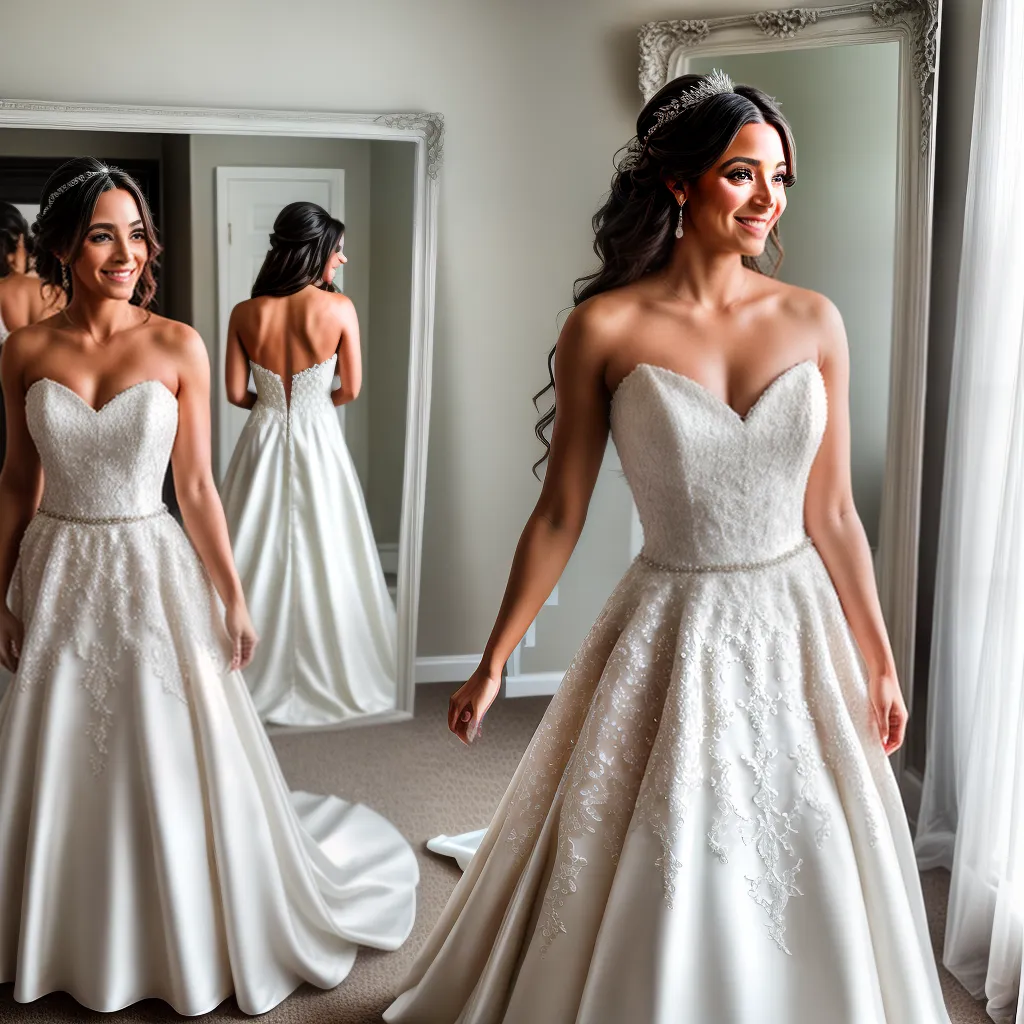 noiva vestido casamento sorriso
