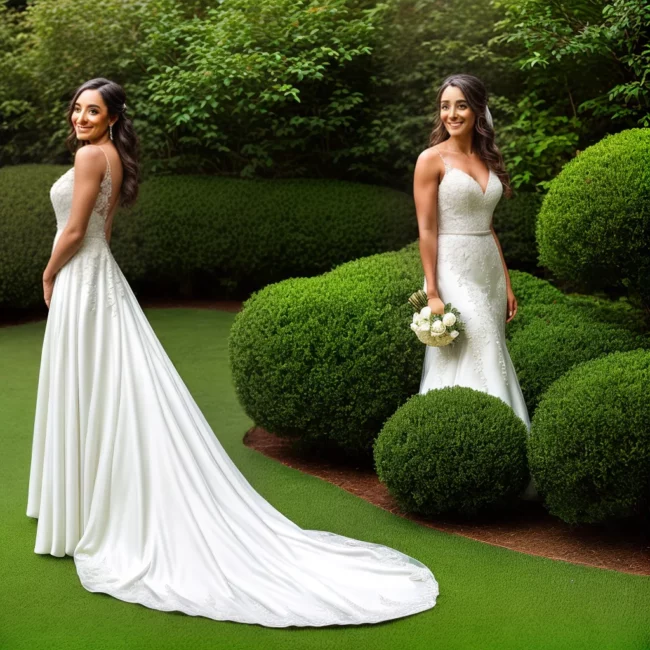 noiva jardim vestido sustentavel