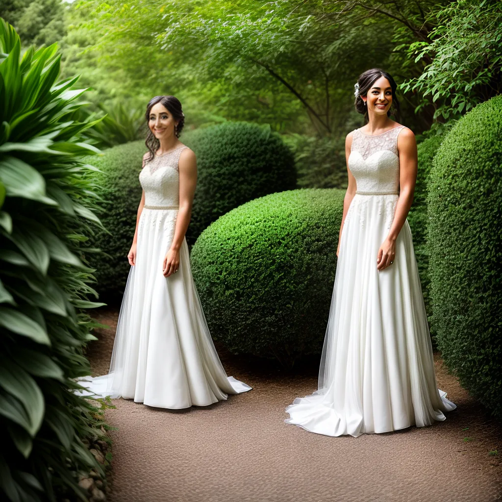 noiva jardim verde vestido reciclado