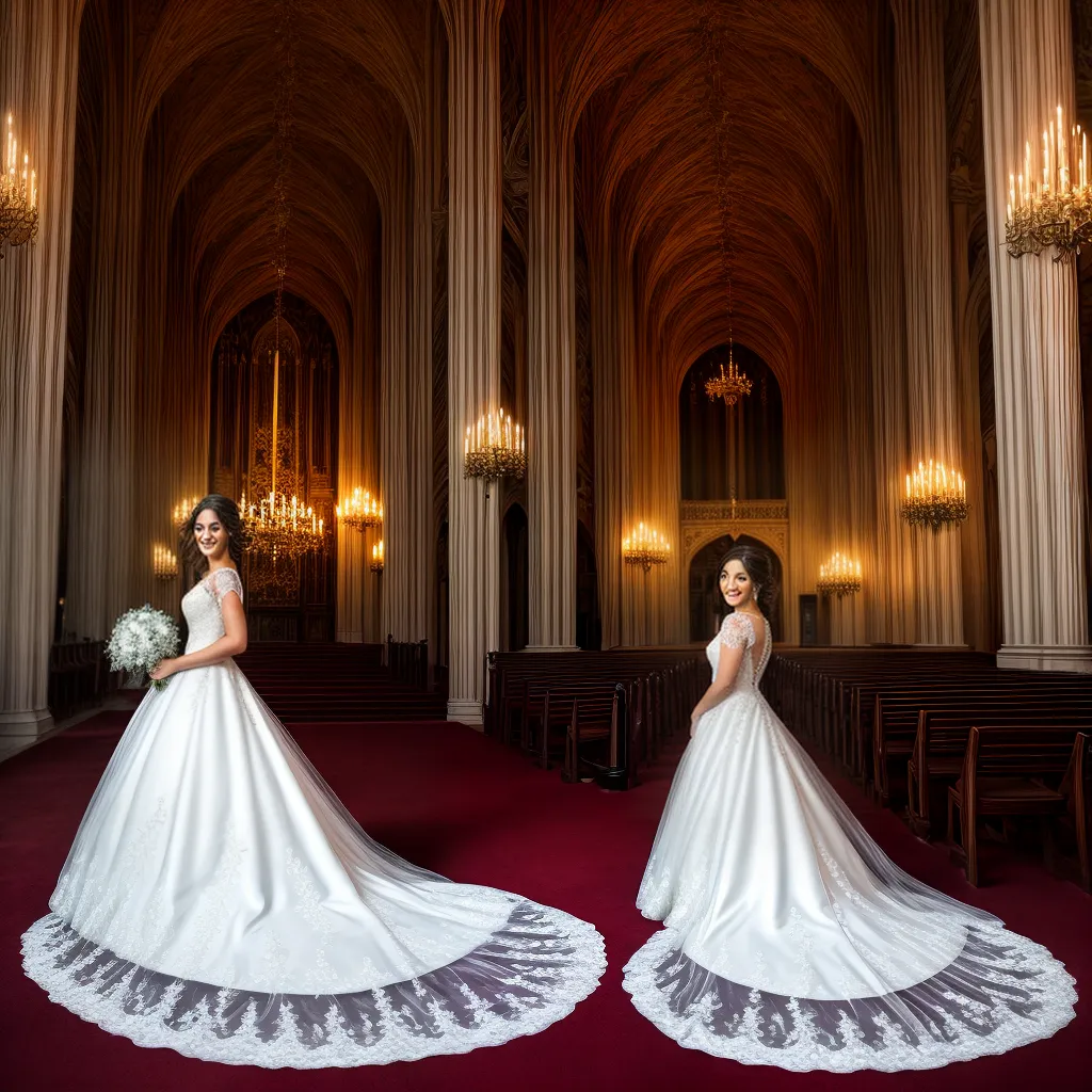 noiva altar vestido casamento magico