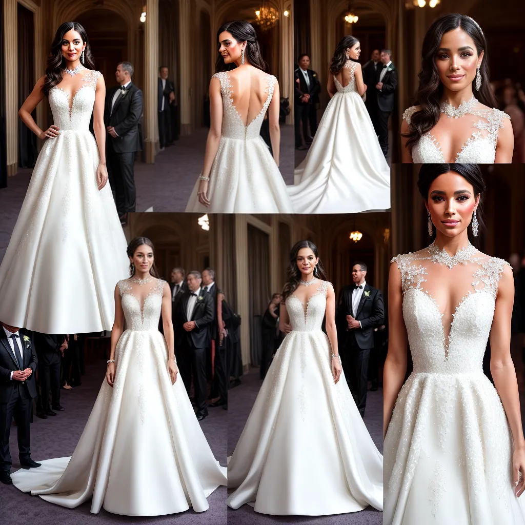 atriz hollywood tapete vermelho vestido casamento 1