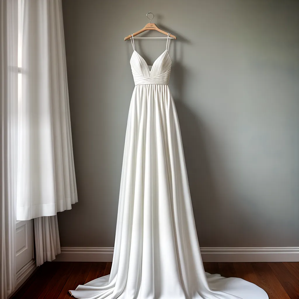 vestido casamento minimalista elegante 1
