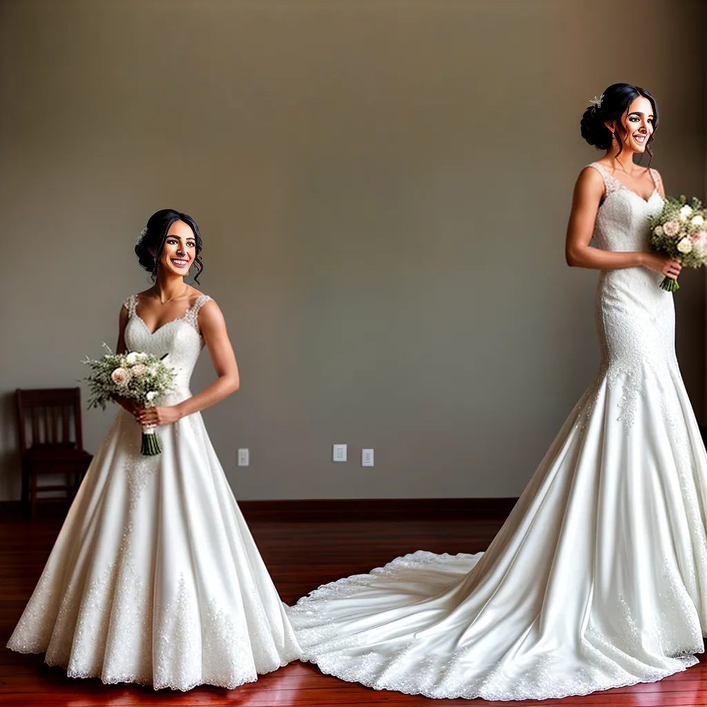 noiva sorridente vestido espelho bouquet noiva sorridente vestido espelho bouquet