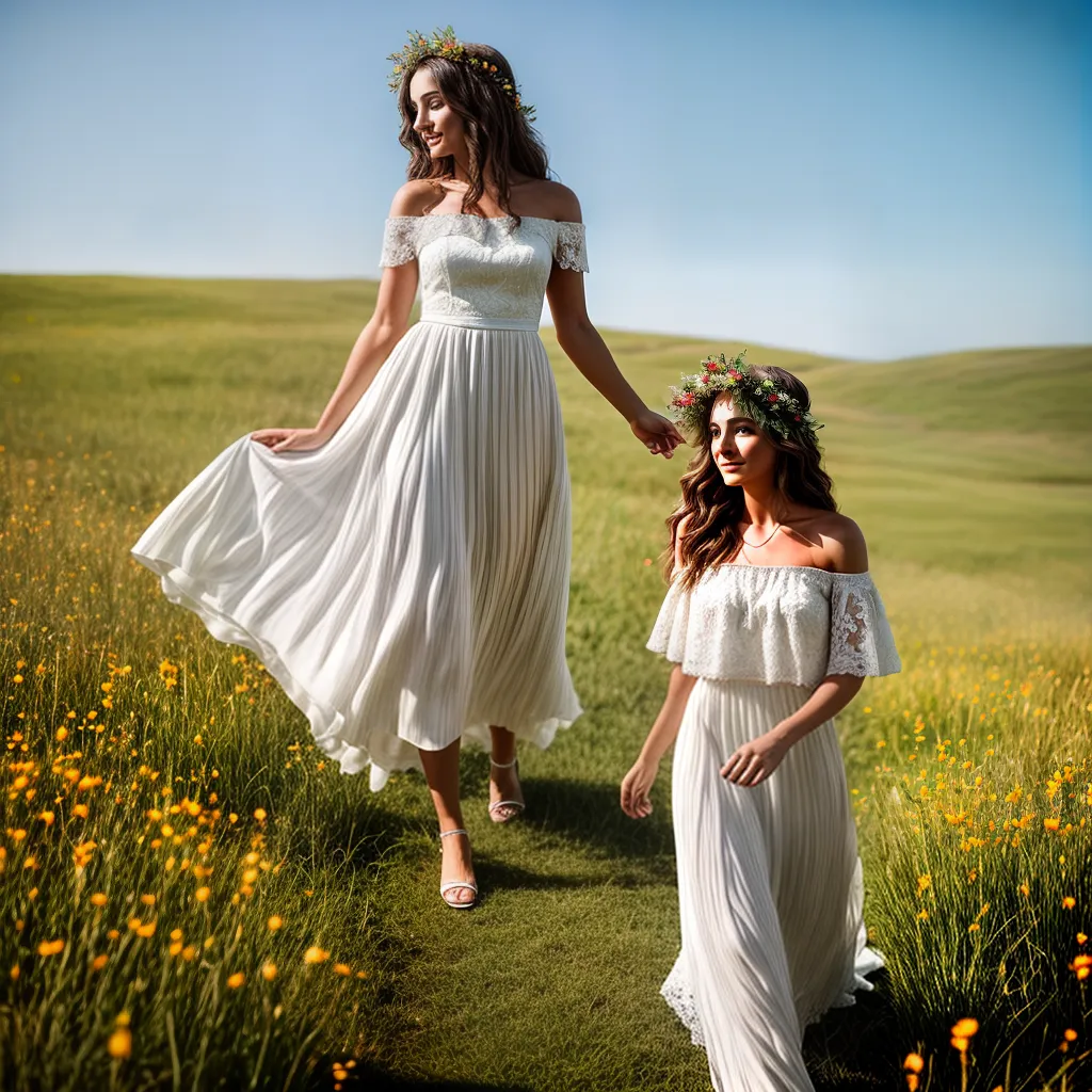 noiva campo sol vestido floral