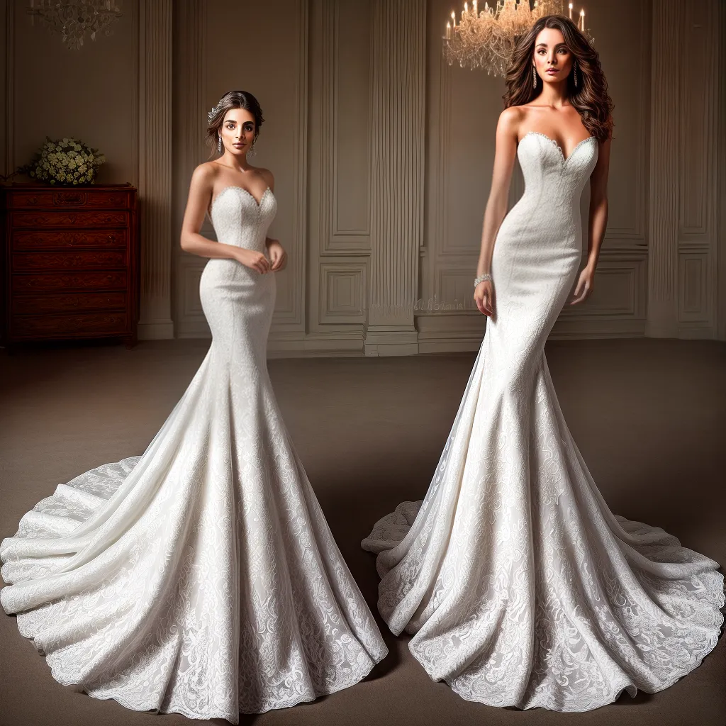 noiva vestido sereia lace elegancia