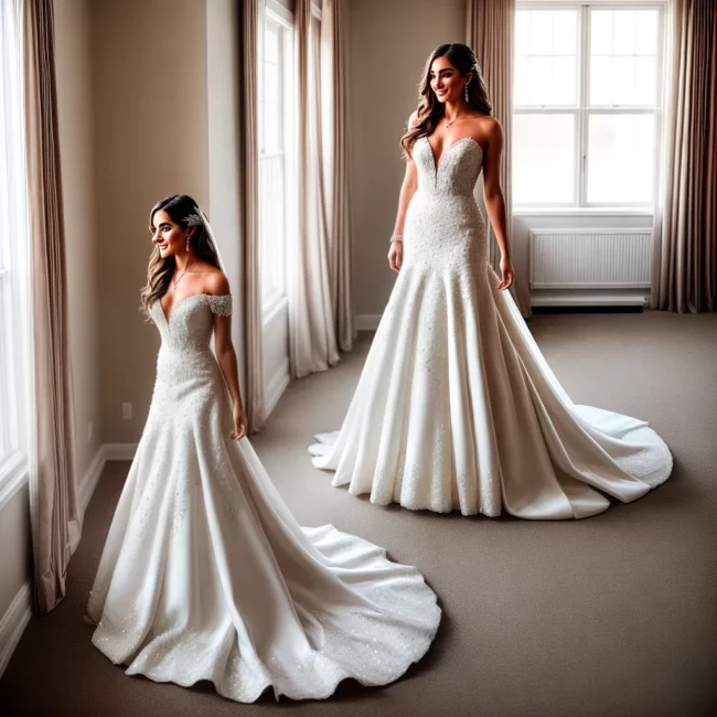 noiva vestido cristais luz sol