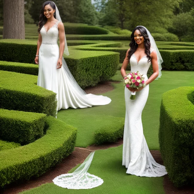noiva jardim vestido lace sorriso 1
