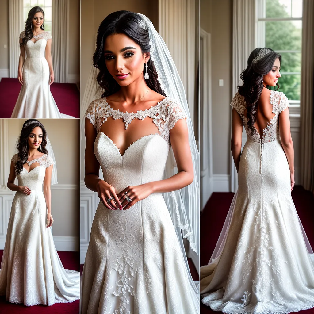 vestido noiva lace romance sofisticacao