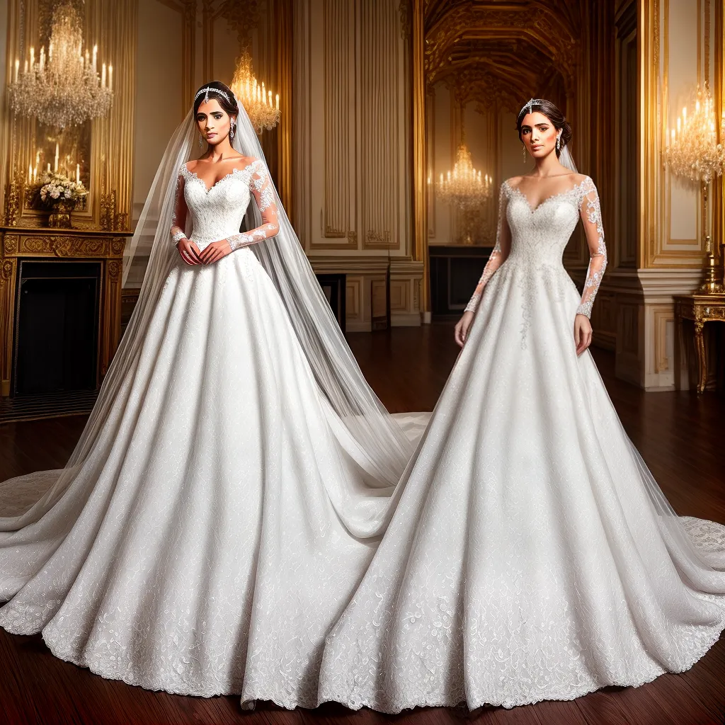 vestido casamento extravagante lace cristais