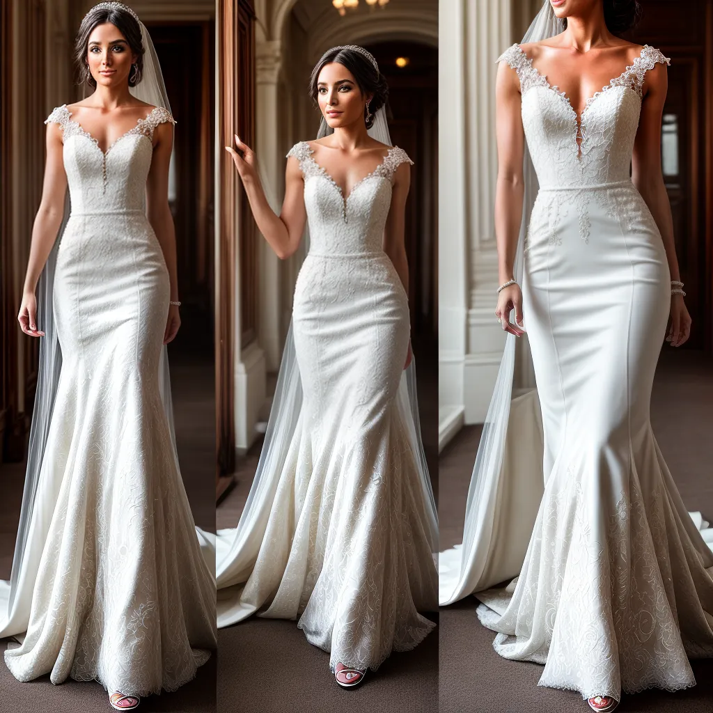 noiva deslumbrante vestido